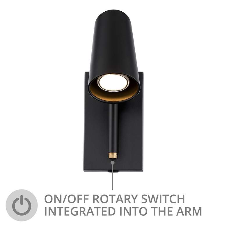 Image 6 Stylus 10 1/2" High Black LED Adjustable Reading Light more views
