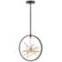 Styx 18" Wide Black Chandelier by Hinkley Lighting