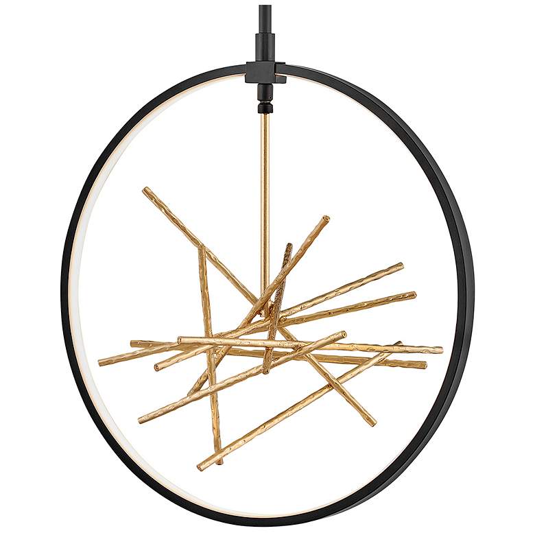 Image 6 Styx 18" Wide Black Chandelier by Hinkley Lighting more views