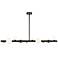 Styx 47 3/4" Wide Oil-Rubbed Bronze 10-Light LED Chandelier