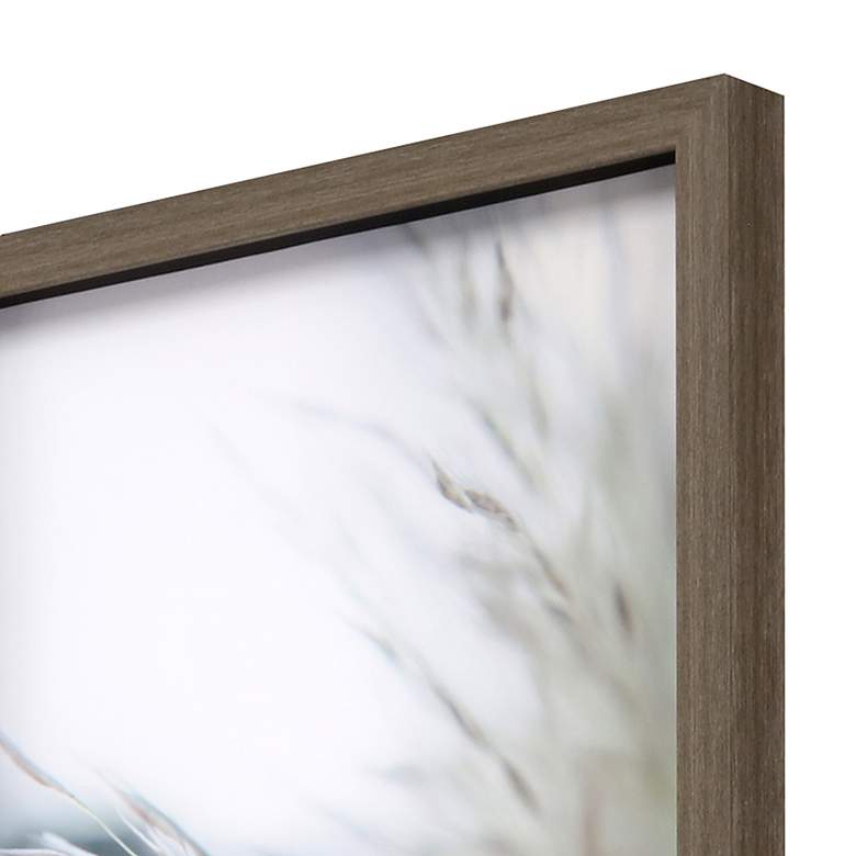 Image 4 Subtle Grasses 26" High 4-Piece Giclee Framed Wall Art Set more views