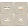 Subtle Landscape 15" Wide 4-Piece Framed Wall Art Set