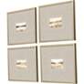 2_Subtle Landscape 15" Wide 4-Piece Framed Wall Art Set more views
