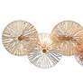 2_Sue-Anne 29 1/2" Wide Brass Amber Glass 3-Light Bath Light more views