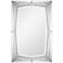 Sulatina Mirrored Geometric Edge 32" x 48" Wall Mirror