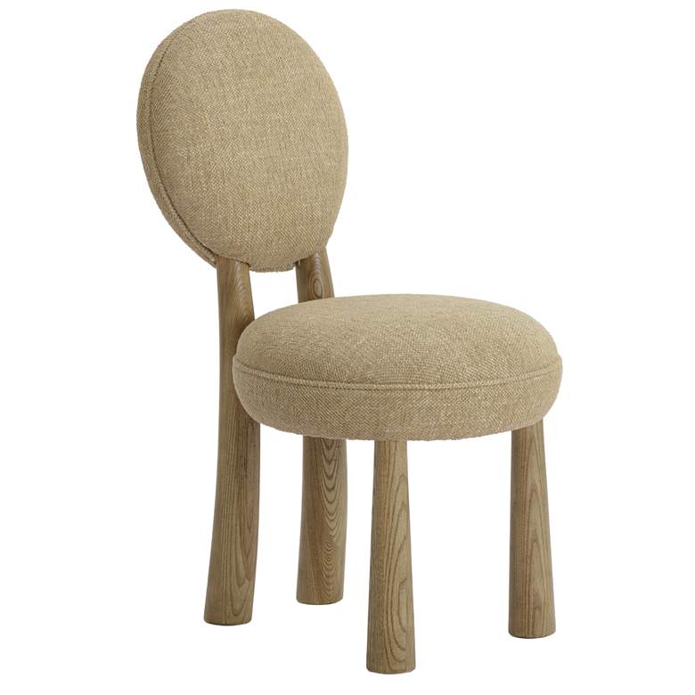 Image 1 Sulley Honey Tan Basketweave Dining Chair