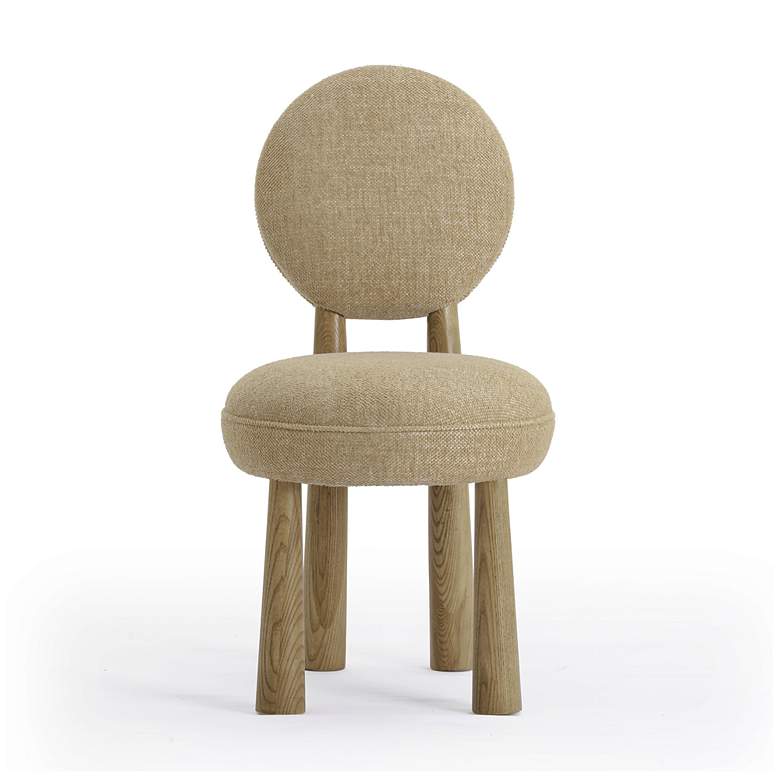 Image 2 Sulley Honey Tan Basketweave Dining Chair more views