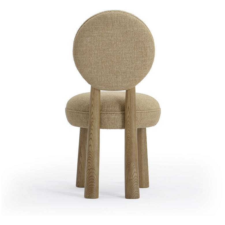 Image 4 Sulley Honey Tan Basketweave Dining Chair more views
