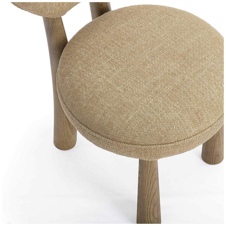 Image 5 Sulley Honey Tan Basketweave Dining Chair more views
