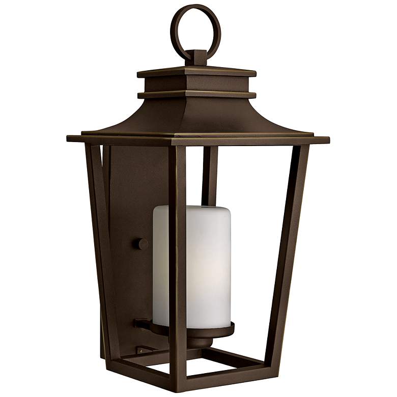 Image 1 Sullivan 11 3/4"W Oil-Rubbed Bronze Outdoor Wall Light