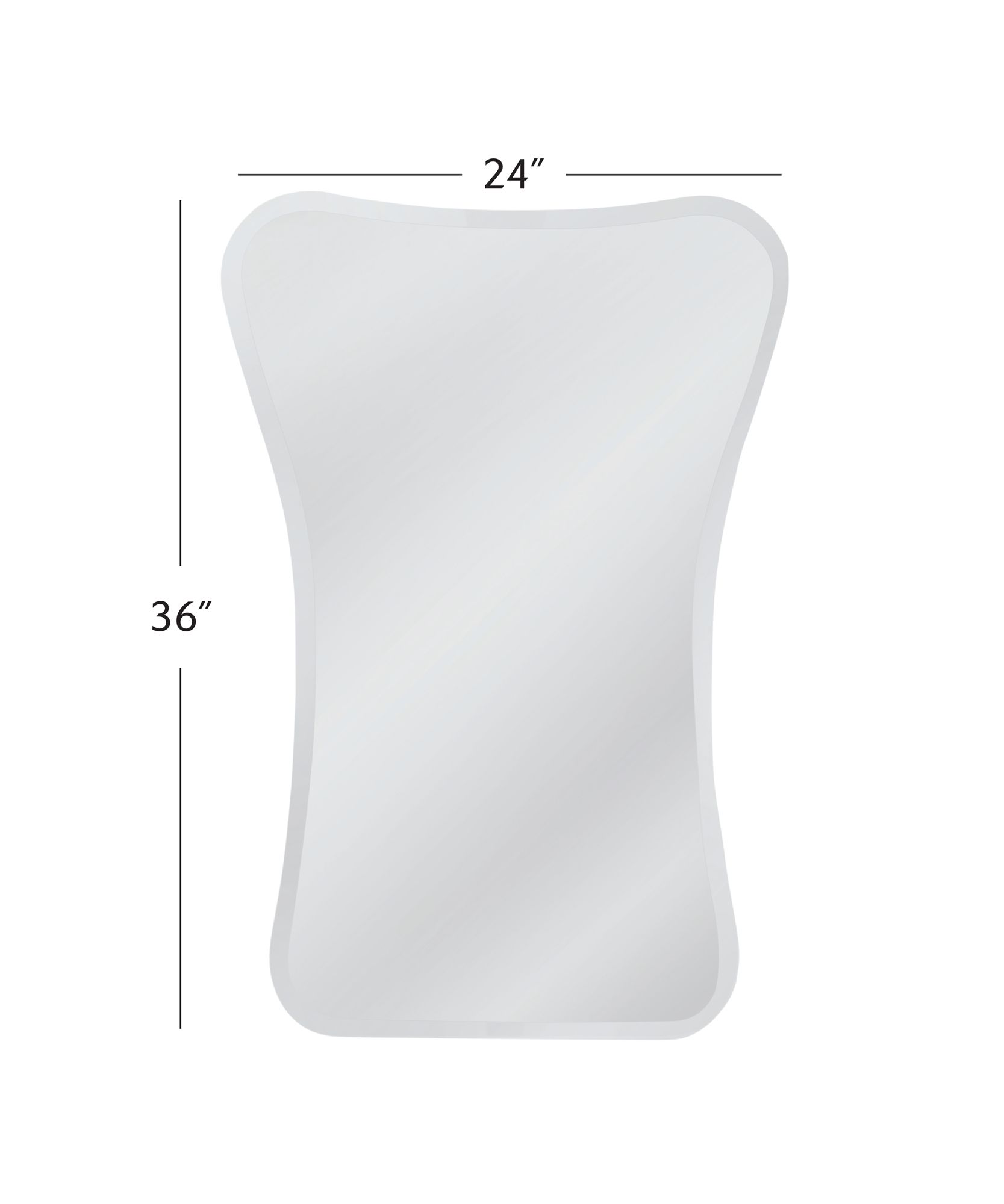 Image 4 Sullivan 24" x 36" Clear Wall Mirror more views