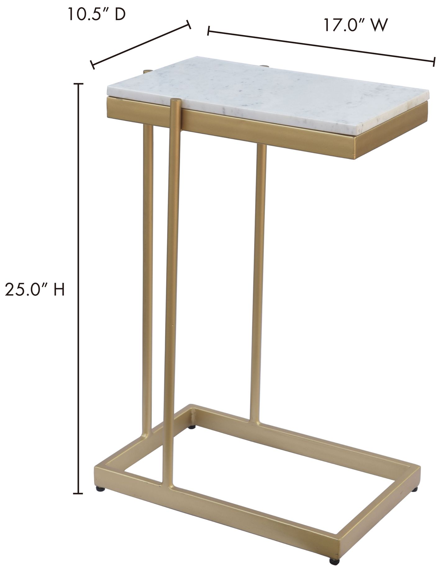 Image 6 Sulu C Table White more views