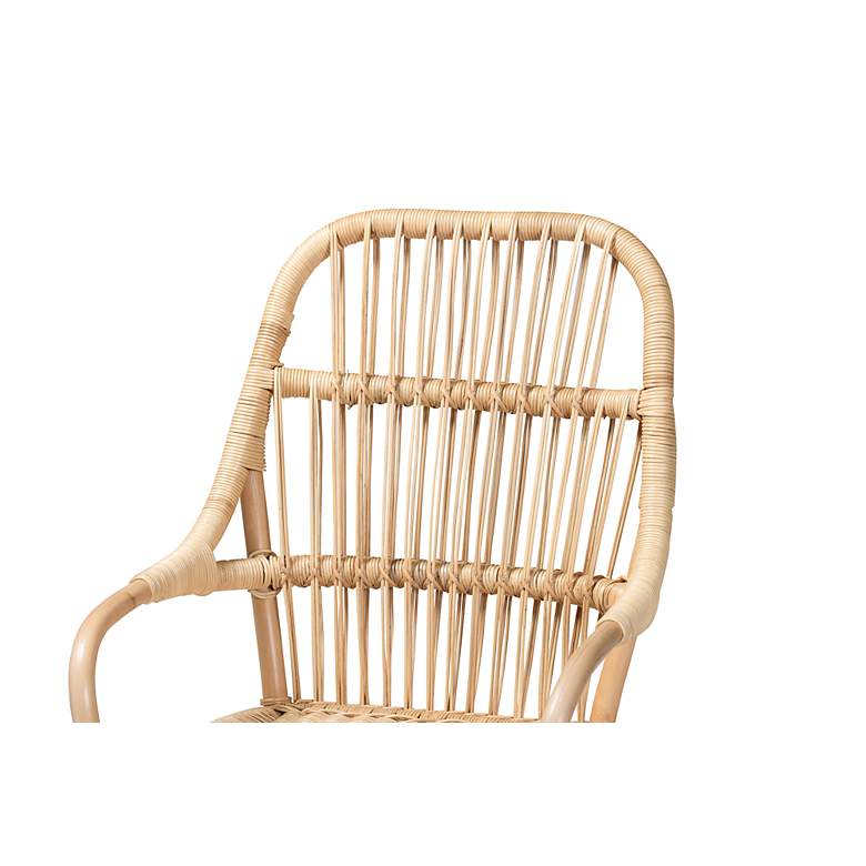 Image 3 Sumatera Natural Brown Rattan Dining Chairs Set of 2 more views
