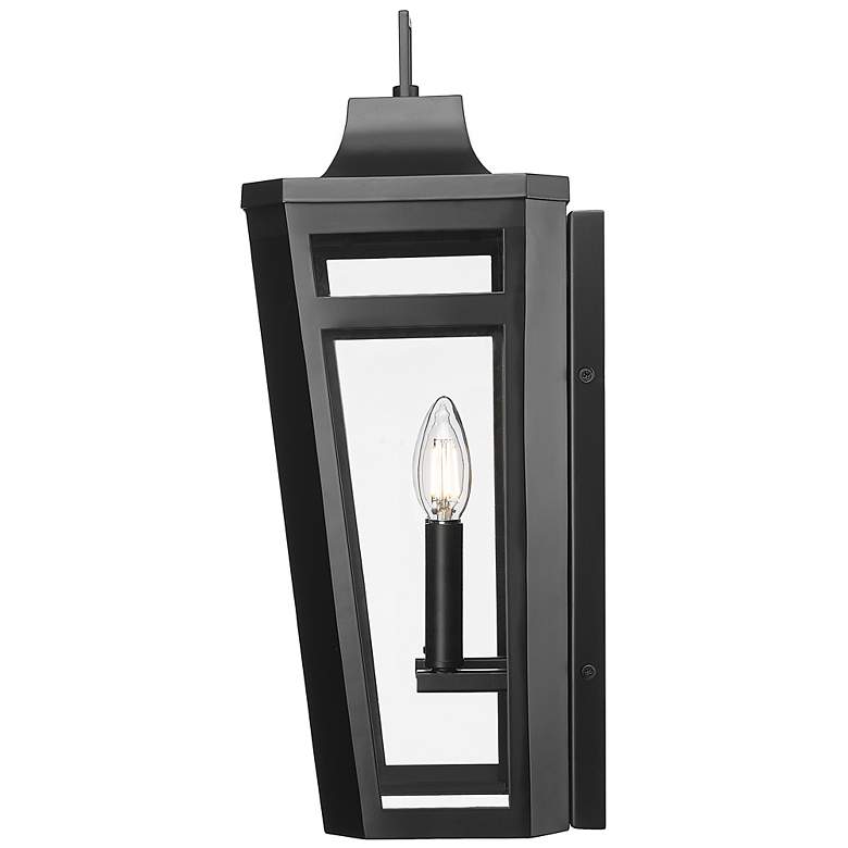 Image 3 Sumerlin 19" High 2-Light Outdoor Wall Sconce in Powder Coated Black more views