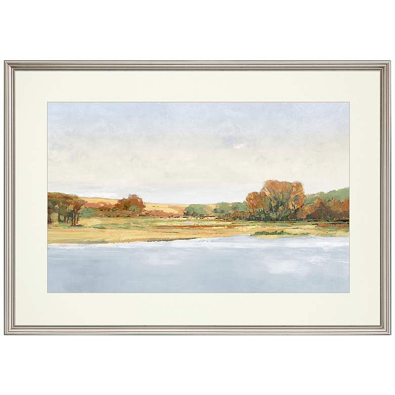 Image 2 Summer 31" Wide Rectangular Giclee Framed Wall Art