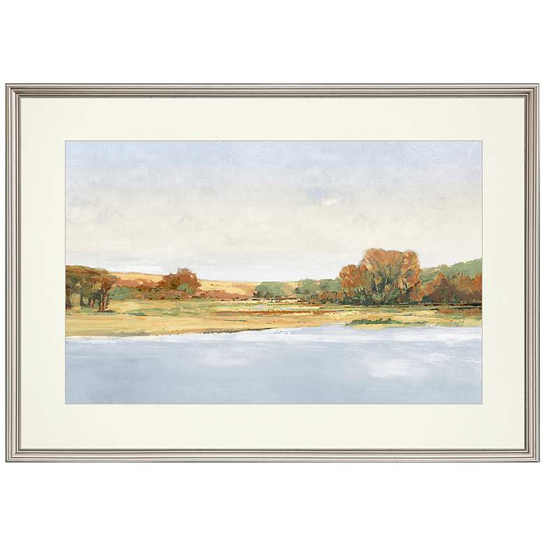 Image 2 Summer 31 inch Wide Rectangular Giclee Framed Wall Art