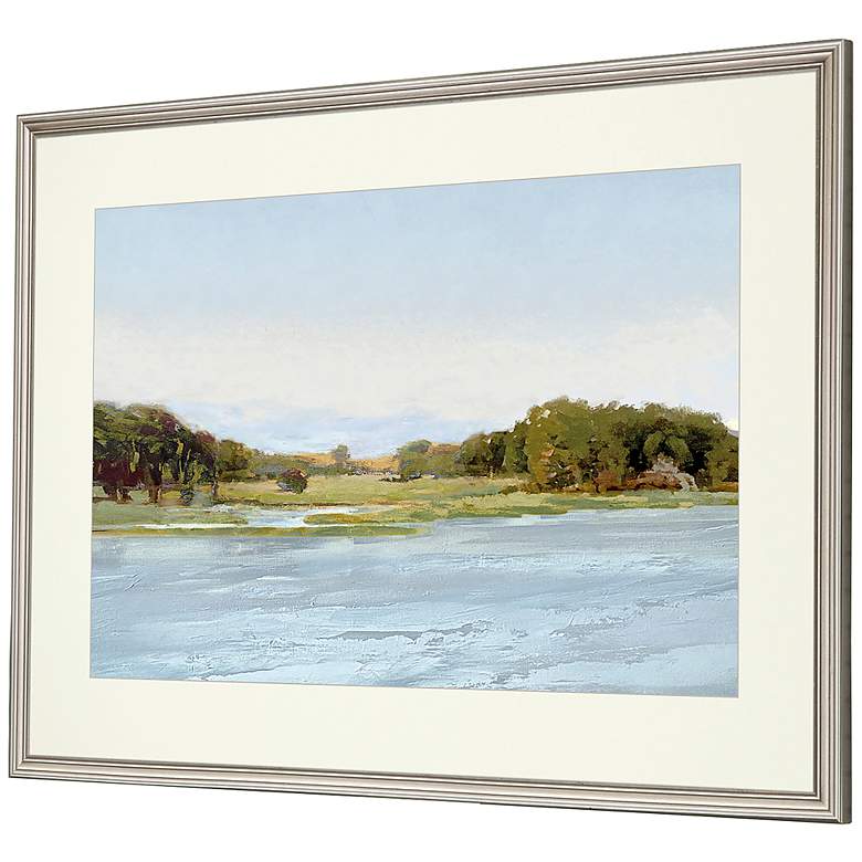 Image 4 Summer 31" Wide Rectangular Giclee Framed Wall Art more views