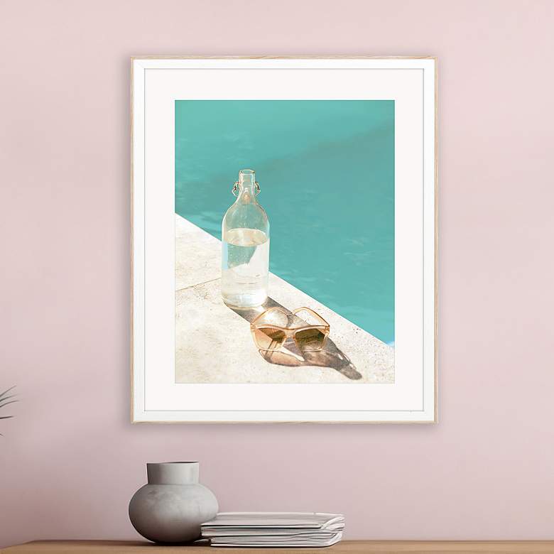 Image 2 Summer Chill - Refresh 36" High Giclee Framed Wall Art
