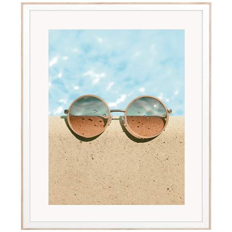 Image 3 Summer Chill - Shade 36" High Giclee Framed Wall Art