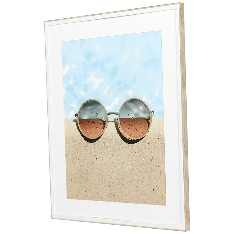 Image 5 Summer Chill - Shade 36" High Giclee Framed Wall Art more views
