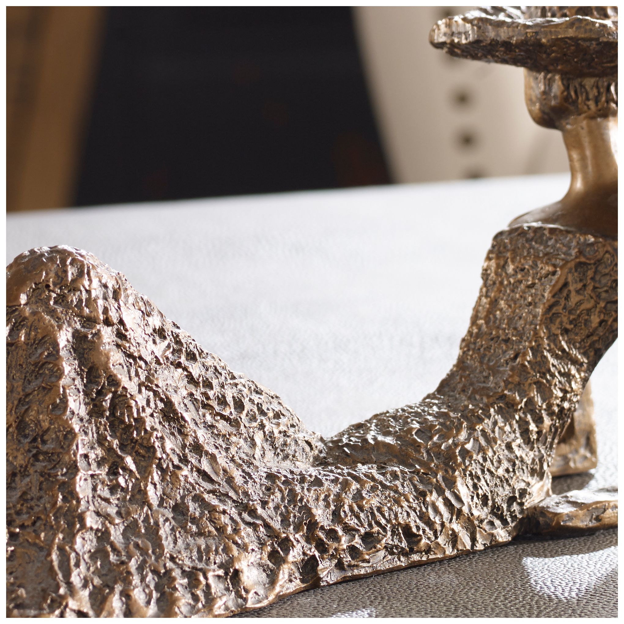 Image 5 Summer Days 17" Wide Antique Bronze Tabletop Statue more views