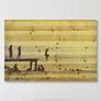 Summer Lake 36" Wide Giclee Print Solid Wood Wall Art