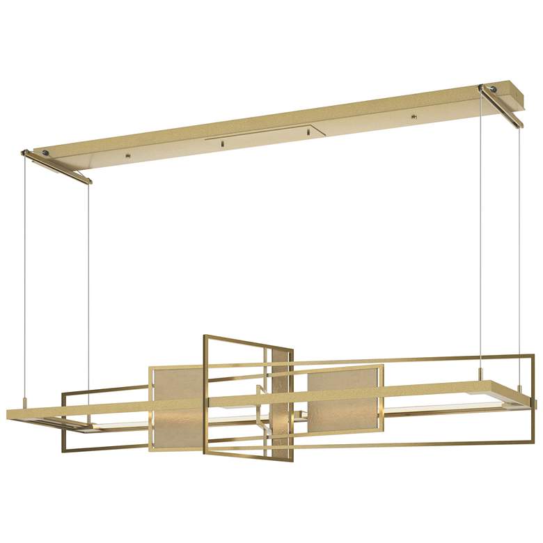 Image 1 Summer LED Pendant - Modern Brass - Gold