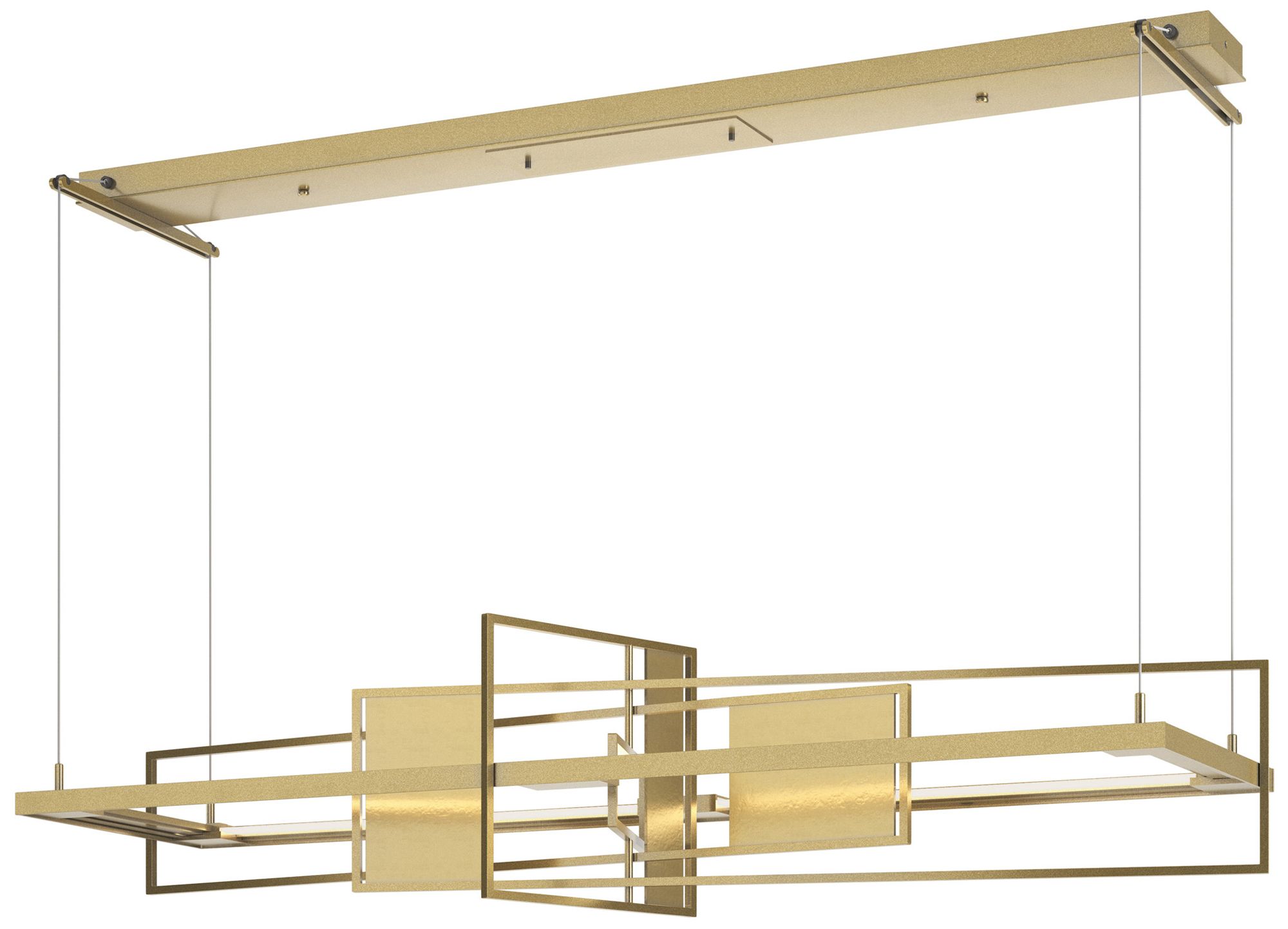 Summer LED Pendant - Modern Brass - Modern Brass - Made to Order