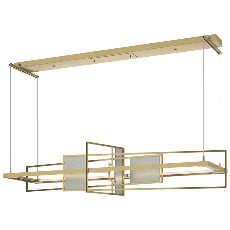 Image 1 Summer LED Pendant - Modern Brass - Platinum
