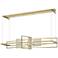 Summer LED Pendant - Modern Brass - Sterling