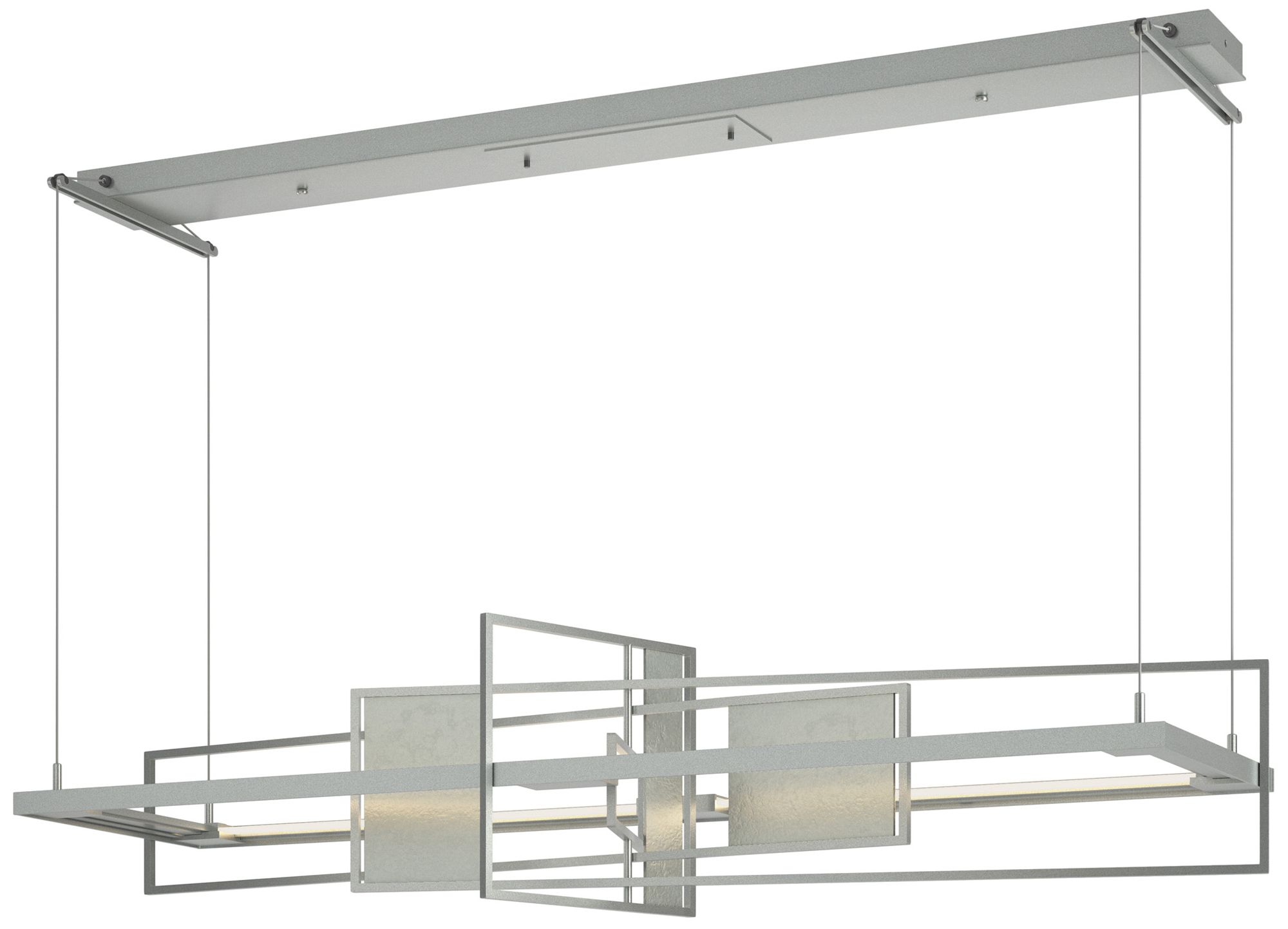 Summer LED Pendant - Platinum - Platinum - Made to Order