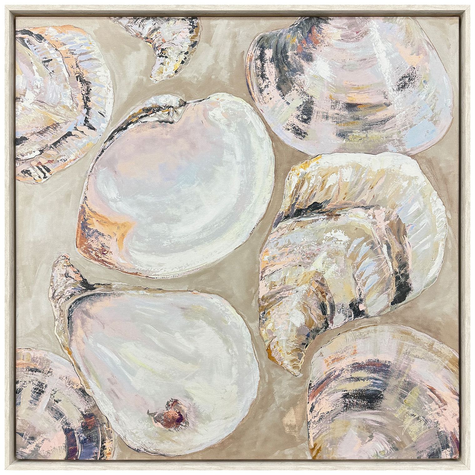 Image 2 Summer Party Pink 42"W x 42"H Canvas Art