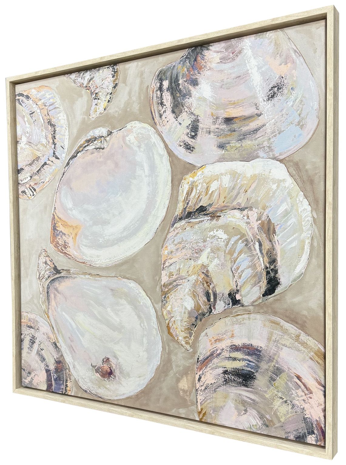 Image 3 Summer Party Pink 42"W x 42"H Canvas Art more views