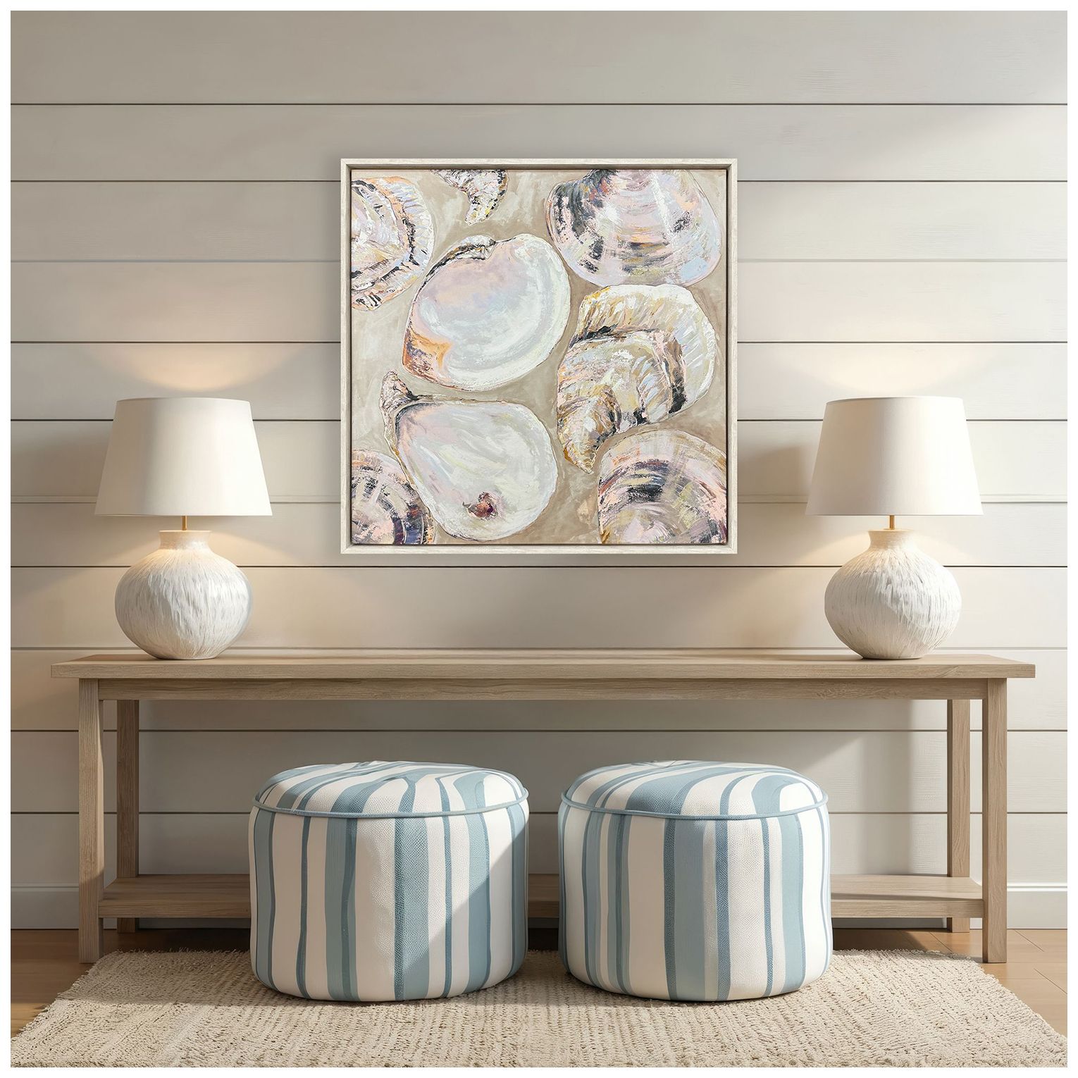 Image 5 Summer Party Pink 42"W x 42"H Canvas Art more views