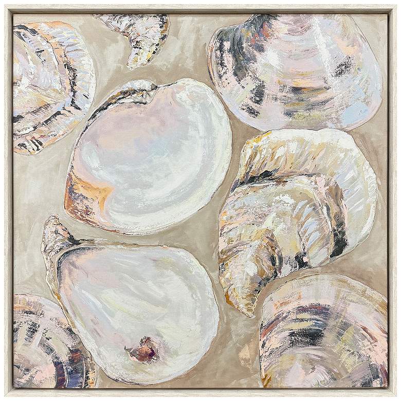 Image 2 Summer Party Pink 42"W x 42"H Canvas Art