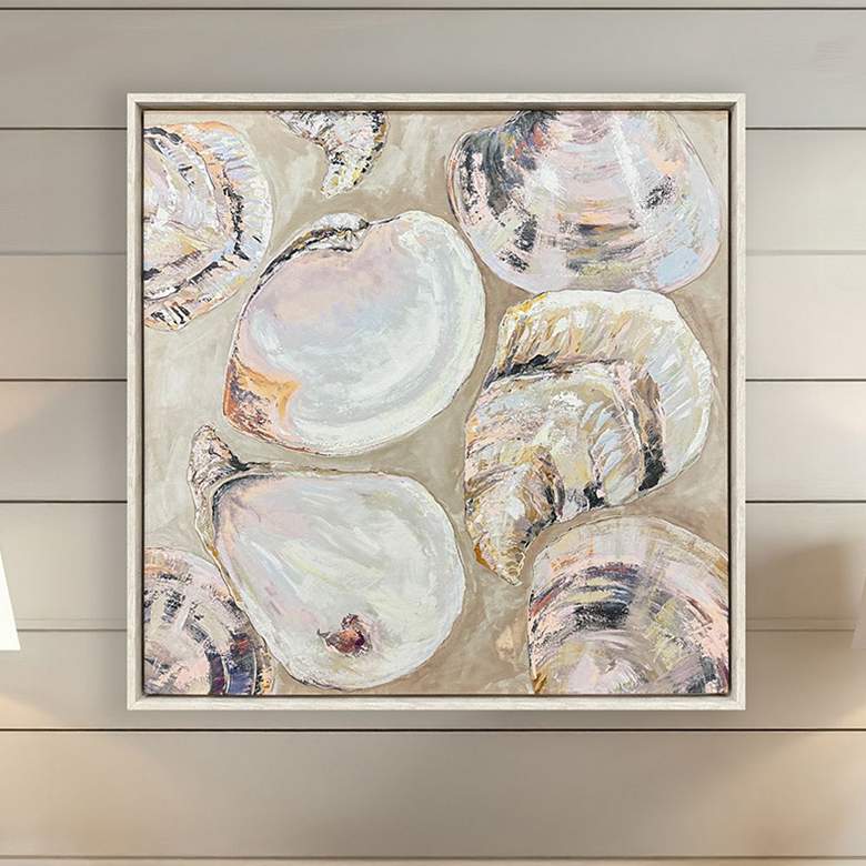 Image 1 Summer Party Pink 42"W x 42"H Canvas Art