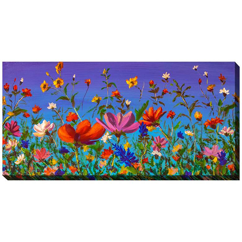 Image 1 Summer Recital 48" Wide All-Weather Outdoor Canvas Wall Art