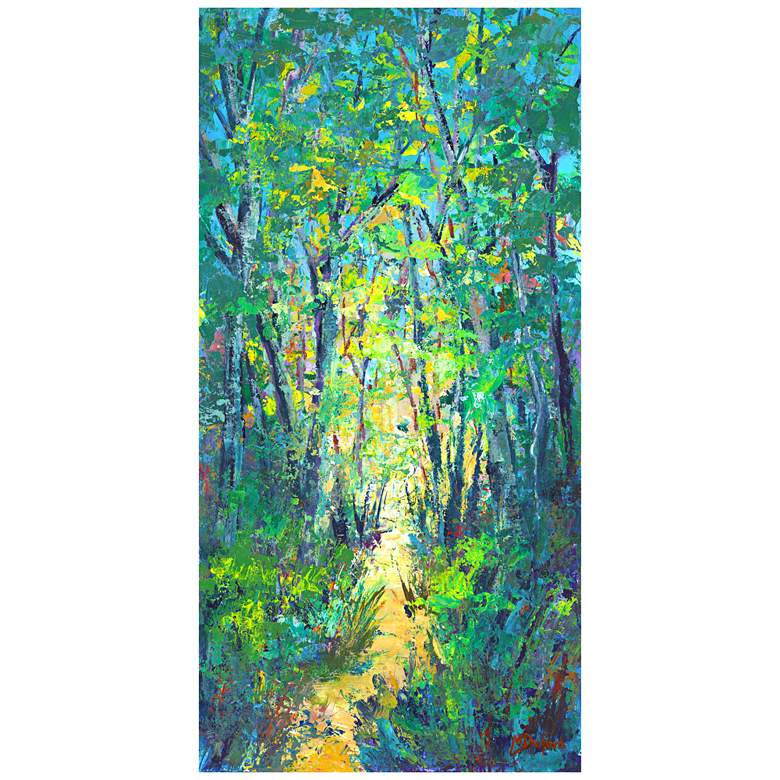 Image 1 Summer Saunter 48"H All-Weather Indoor-Outdoor Wall Art