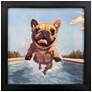 1_Summer Splash 11"W x 11"H Non-Glass Framed Art