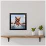 4_Summer Splash 11"W x 11"H Non-Glass Framed Art more views