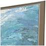 3_Summer Wave 39"W x 39"H Coastal Framed Art more views