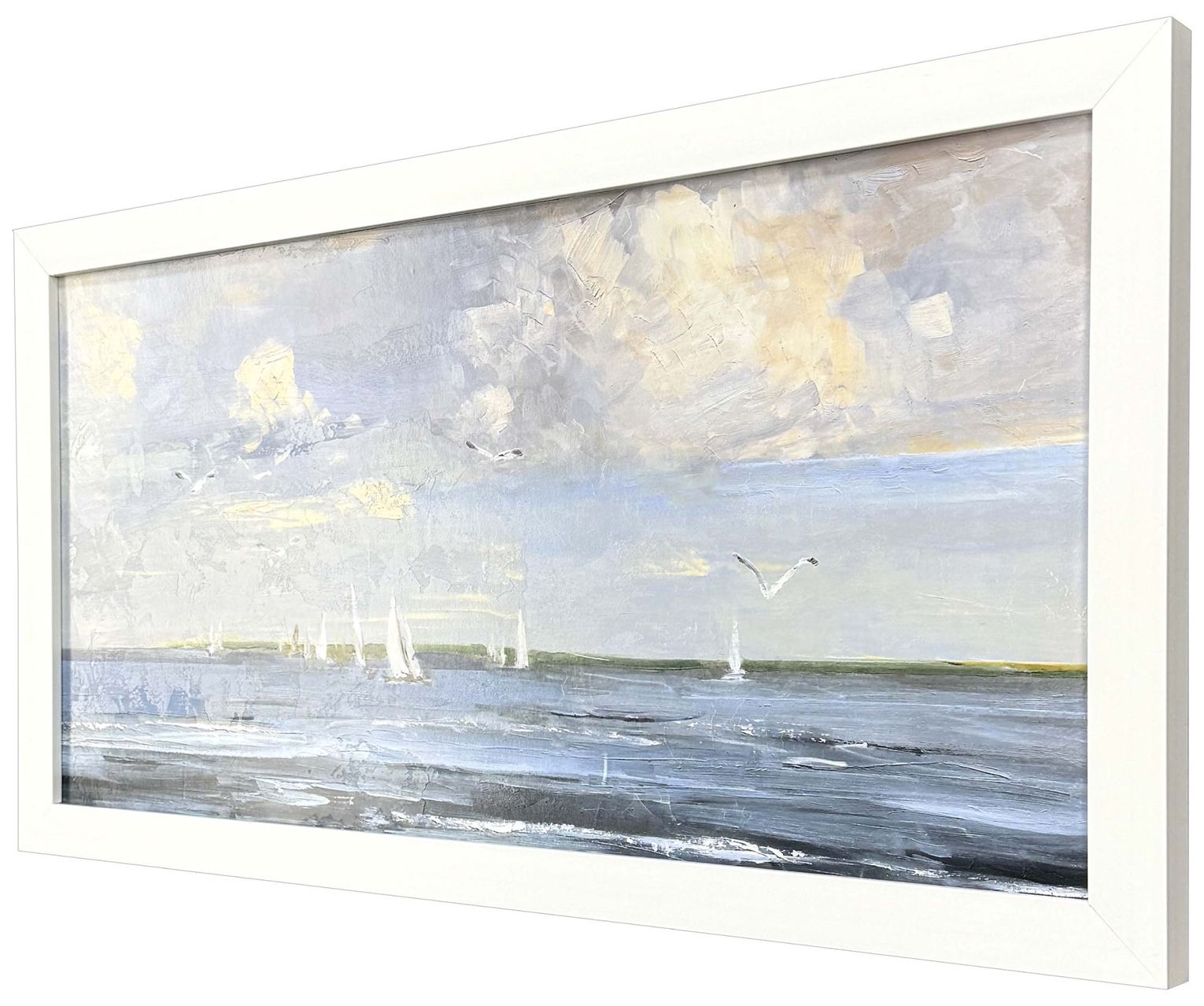 Image 3 Summer Winds Non-Glass 35"W x 19"H Non-Glass Framed Art more views