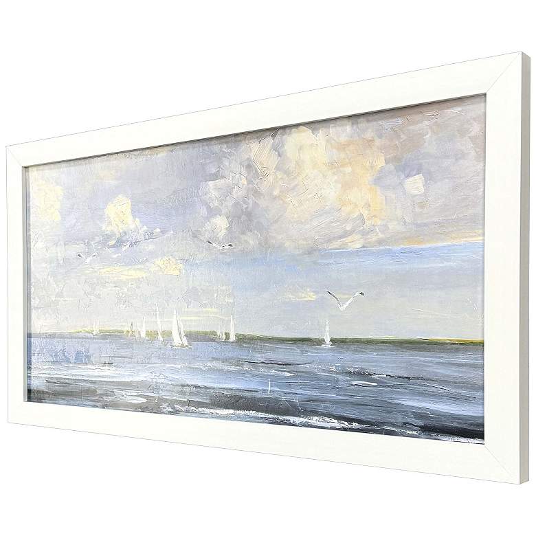Image 3 Summer Winds Non-Glass 35"W x 19"H Non-Glass Framed Art more views