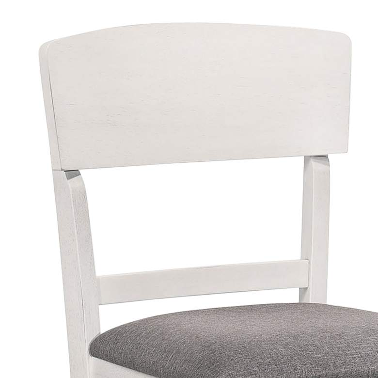 Image 2 Summerland 25 3/4" White Wood Counter Stools Set of 2 more views