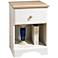Summertime Collection Pure White Night Stand