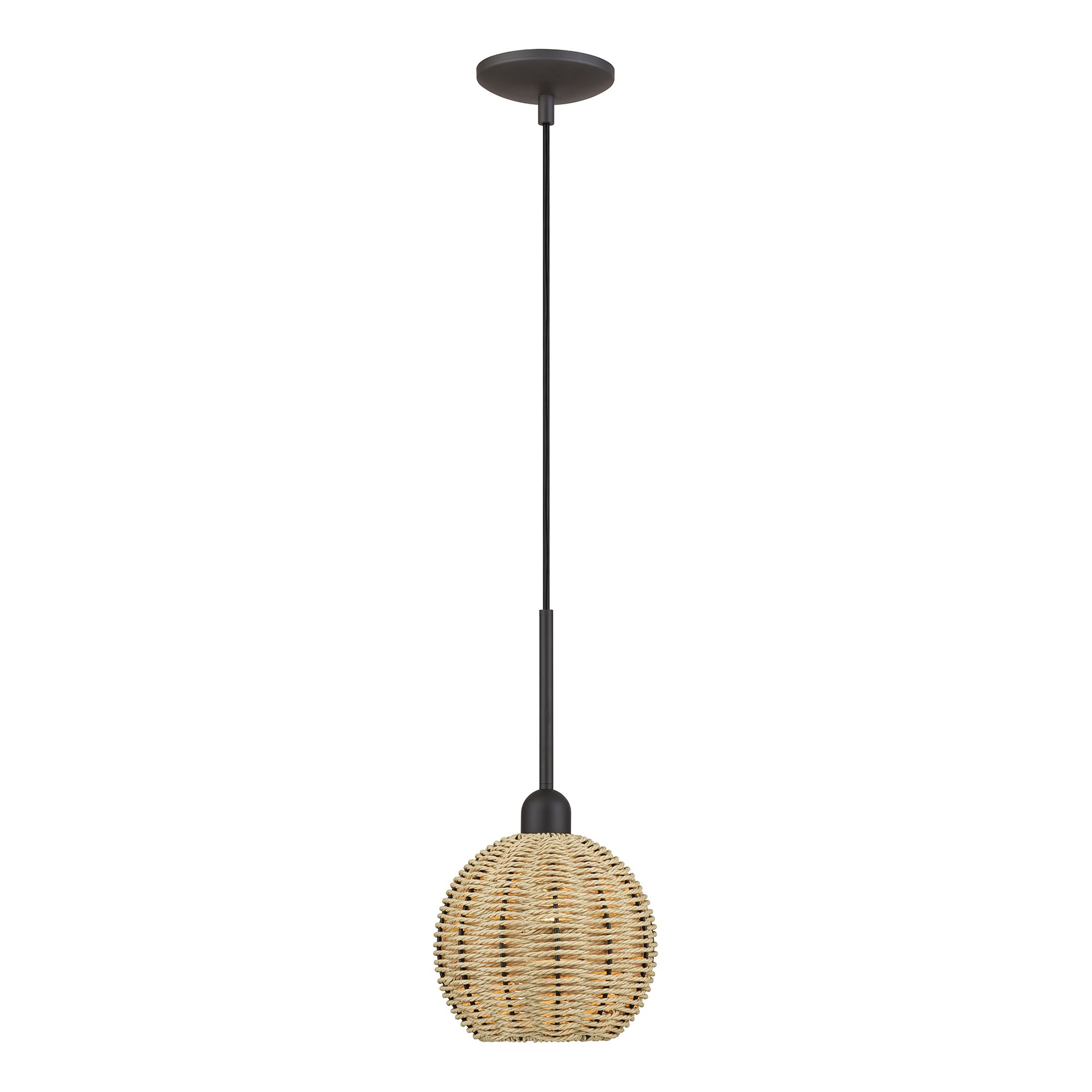 Image 4 Summervine 1 Light Bronze Mini Globe Pendant more views