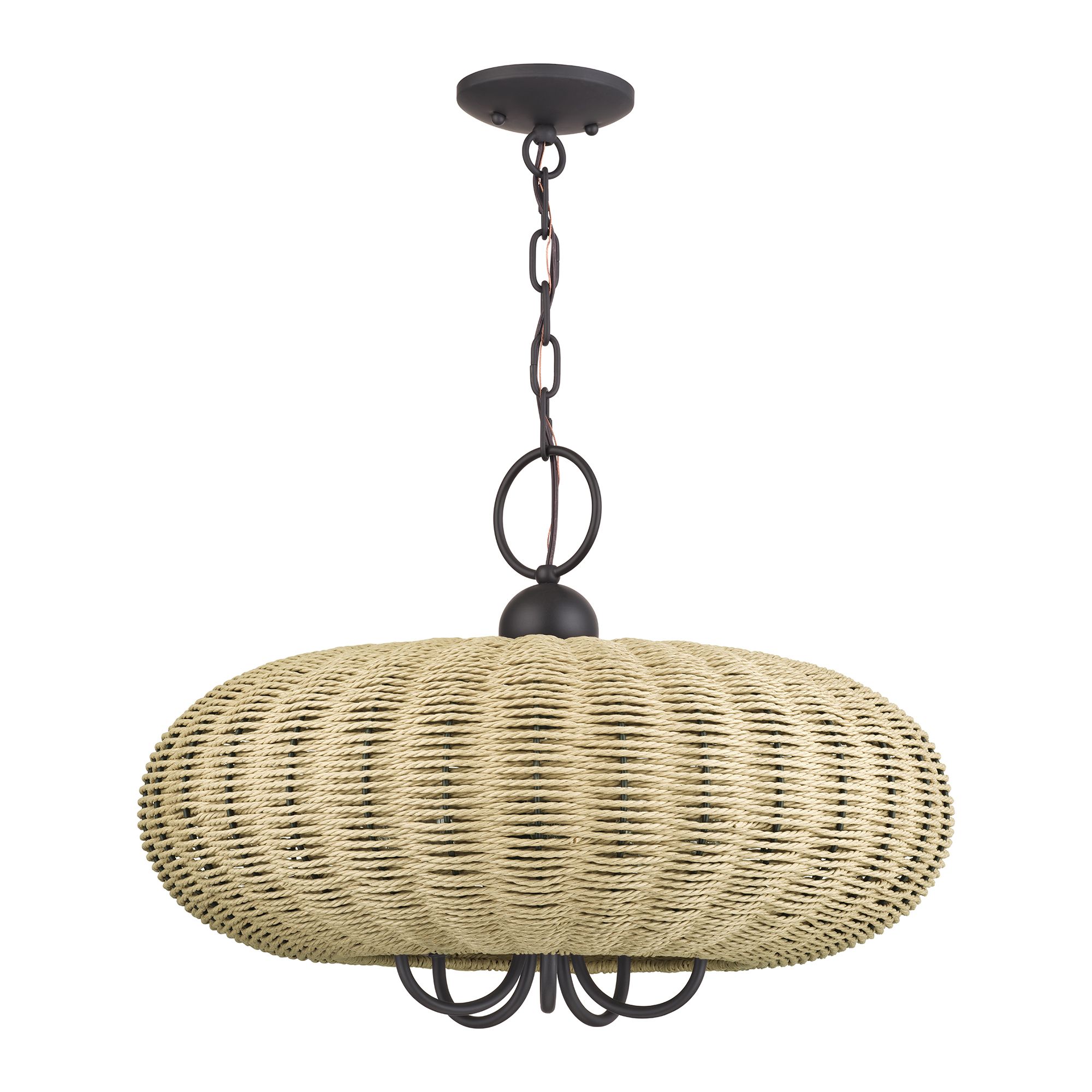 Image 3 Summervine 5 Light Bronze Pendant Chandelier more views