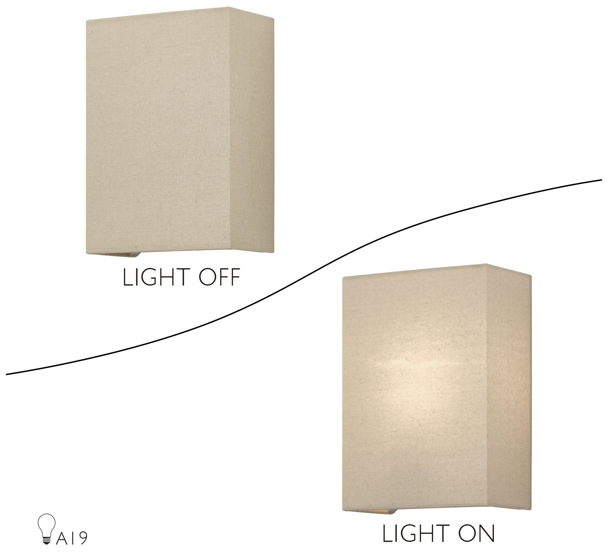 Summit 1 Light Antique Gold Leaf ADA Sconce