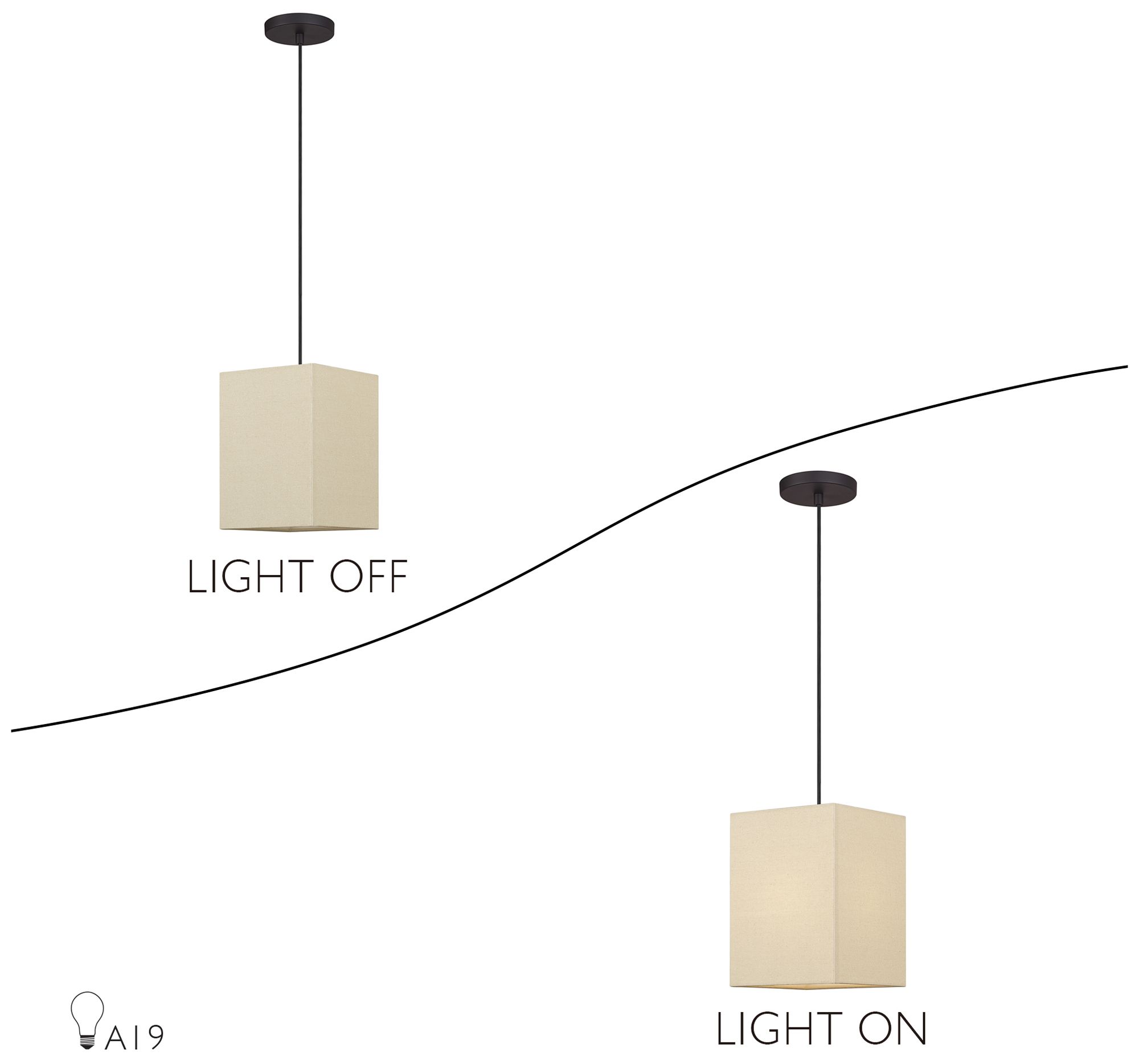 Summit 1 Light Bronze Pendant