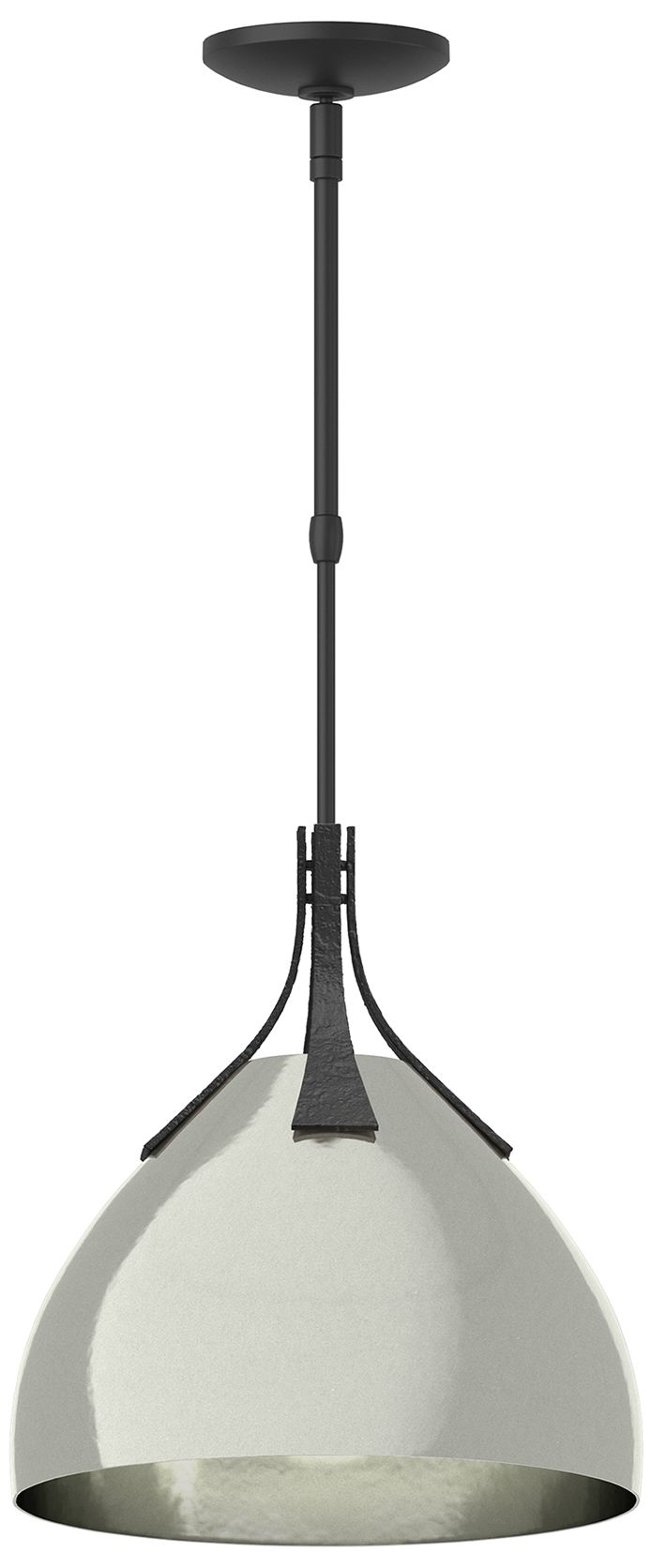 Summit 13" Wide Black Pendant w/ Sterling